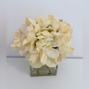 Artificial Faux Yellow Flower Arrangement Home Decor Floral Greenery Homesense